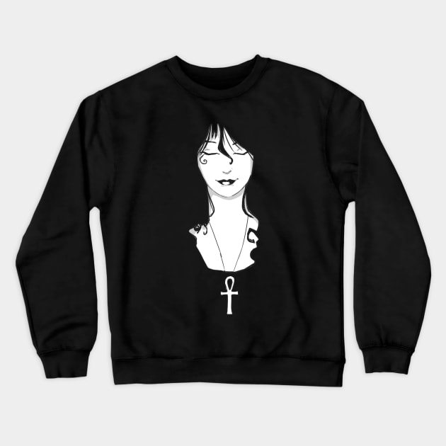 Minimal Death Crewneck Sweatshirt by DoubleZero_24